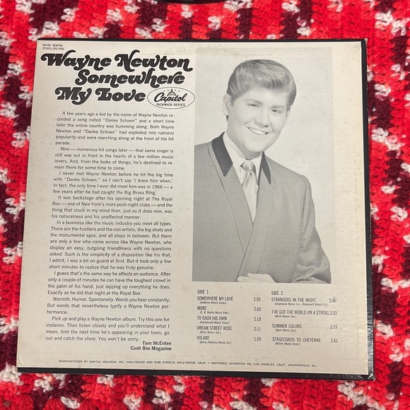 Wayne Newton vinyl record LP - Picture 2 of 6